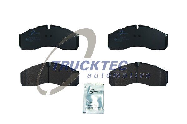 TRUCKTEC AUTOMOTIVE Комплект тормозных колодок, дисковый тормоз 02.35.242